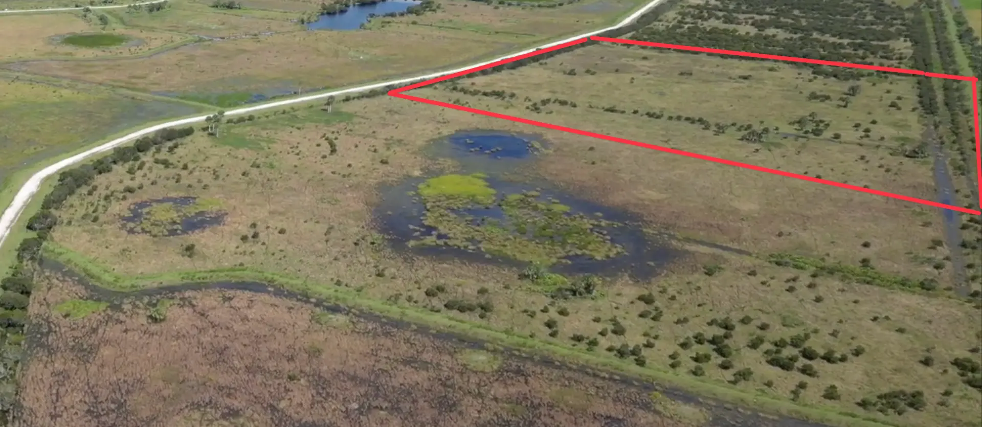 Aerial view of #58