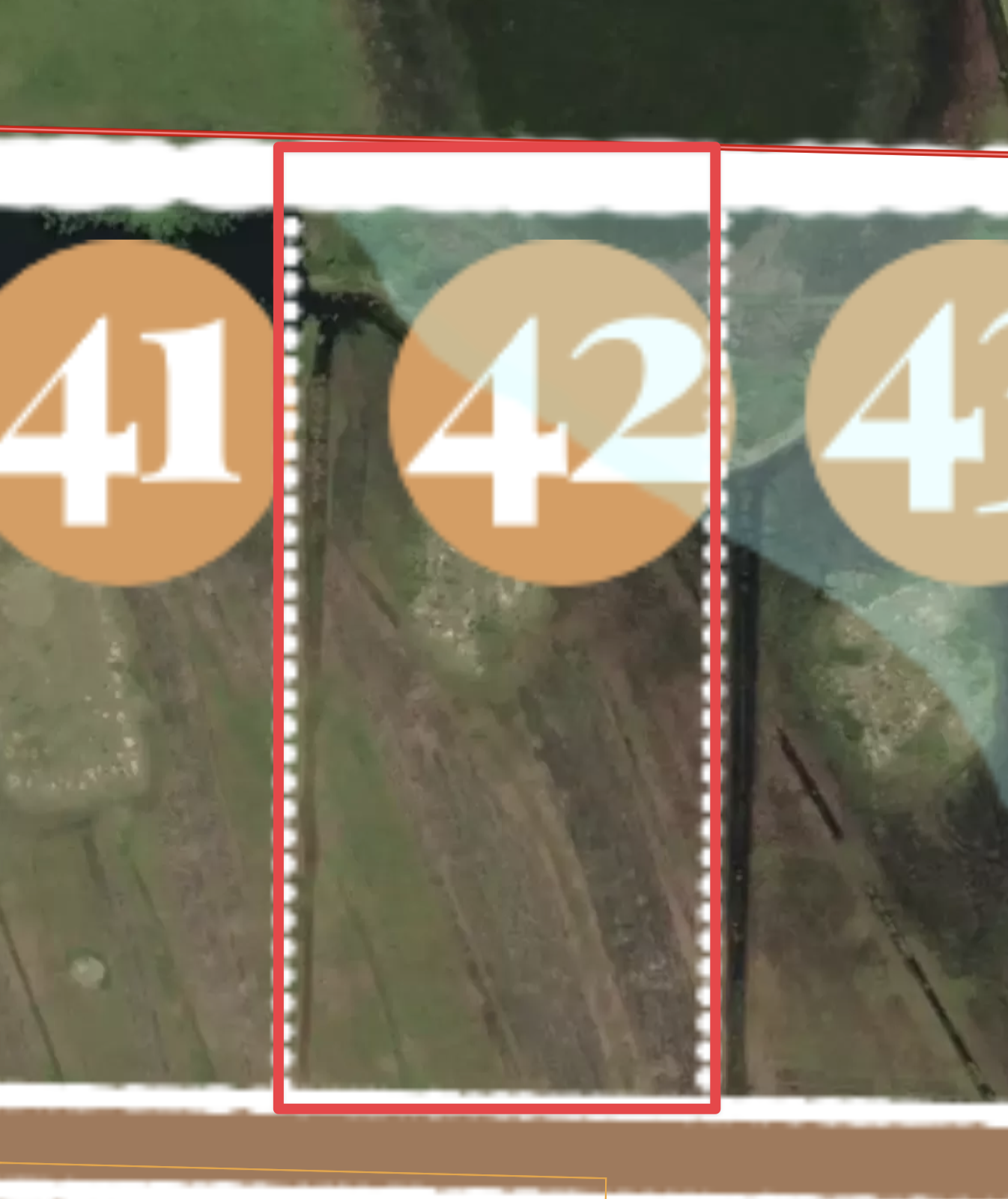Aerial view of #42